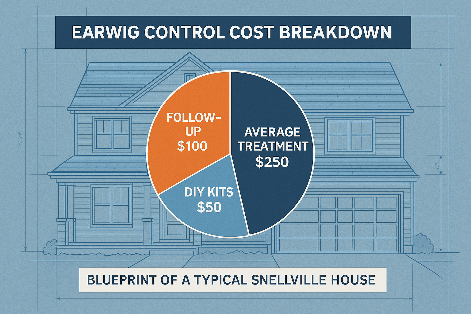 How much does earwig control cost in Snellville, Georgia? 4 Earwig Control Cost Snellville, GA