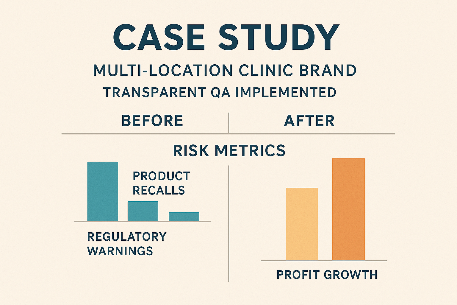Transparent QA workflow diagram