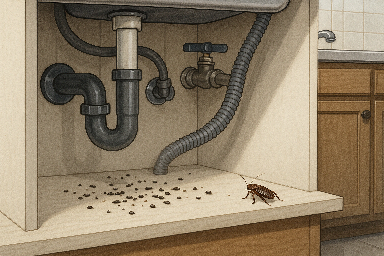 Map of Loganville highlighting high‑risk neighborhoods for cockroach activity