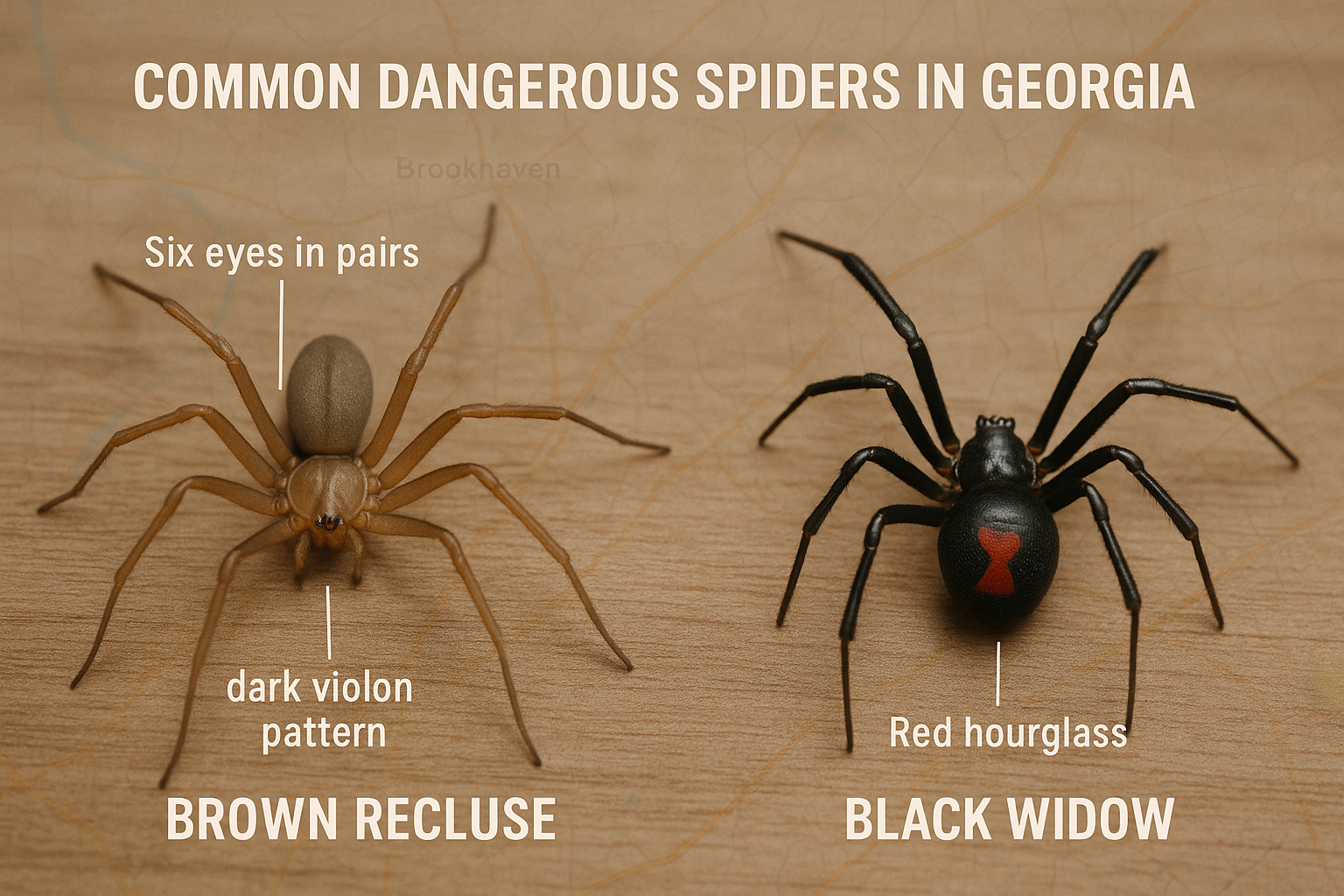 Emergency Spider Control in Brookhaven, Georgia: What to Do Right Now 3 Spider Control Brookhaven, GA