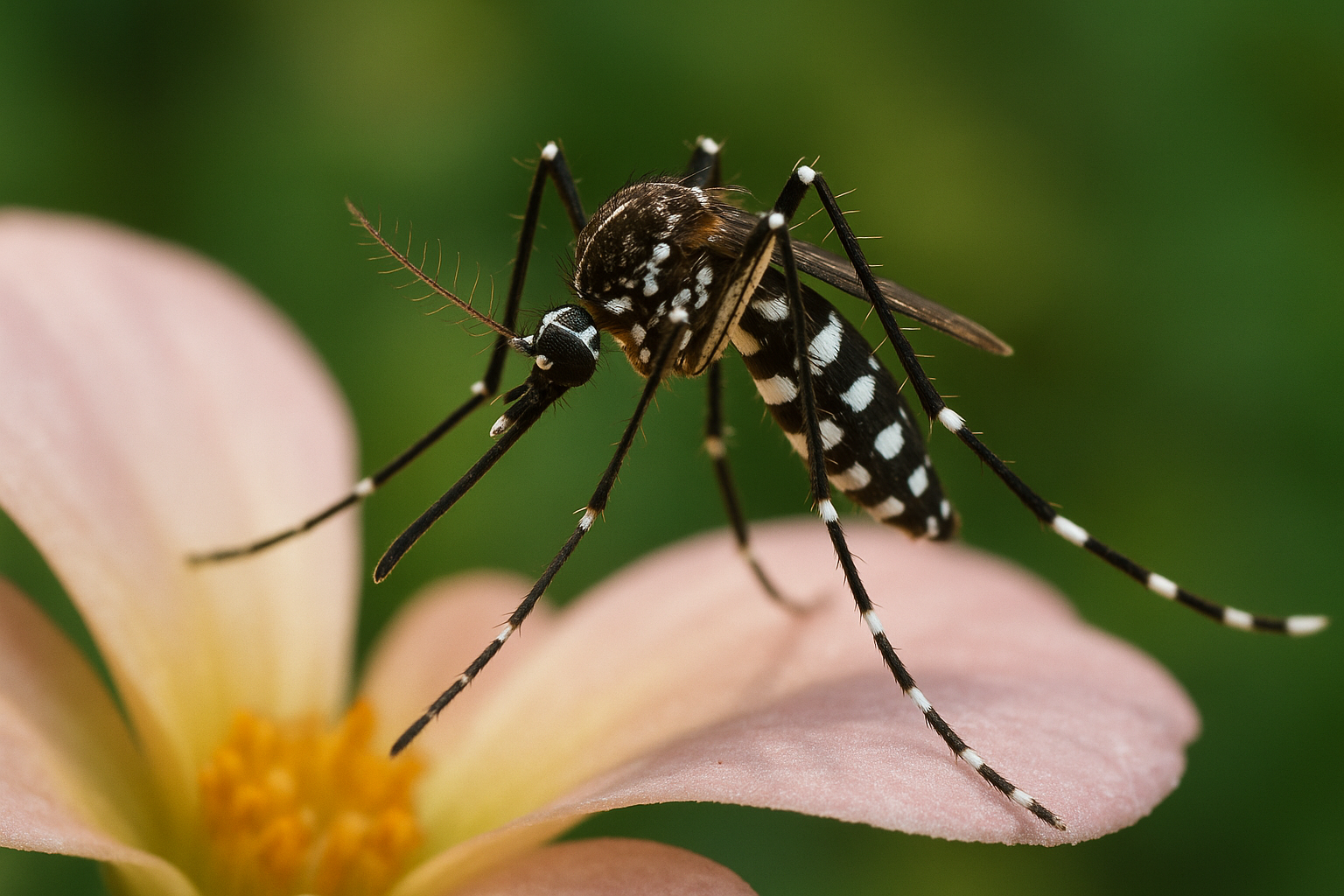 Map showing mosquito hotspots in Druid Hills, GA