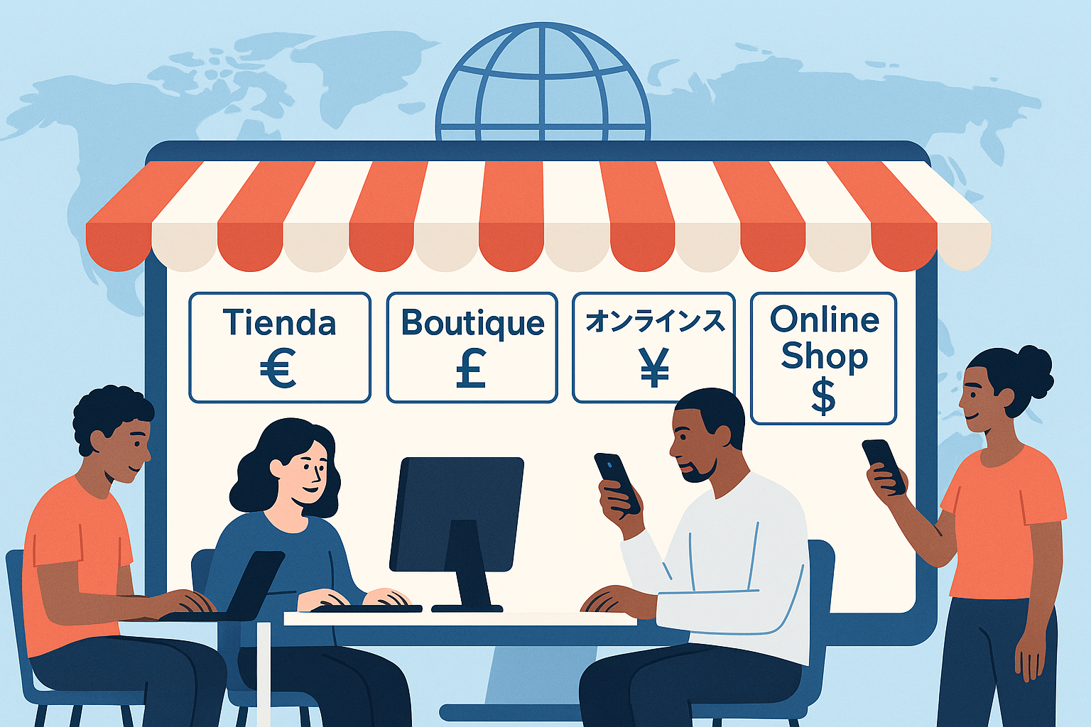 Shopify admin panel showing language settings and translation workflow