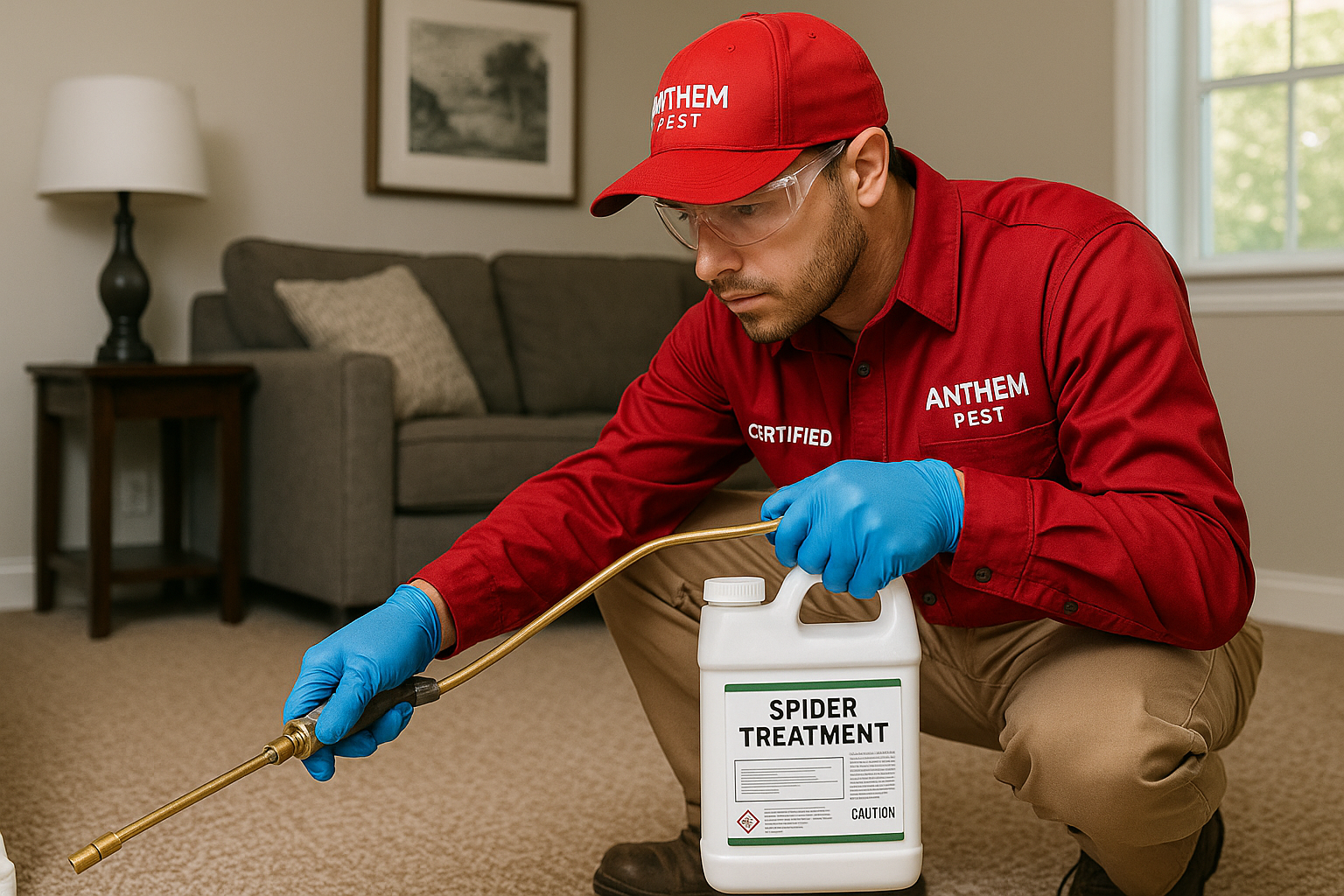 How much does spider control cost in Loganville, Georgia? 4 Illustration of a transparent pricing workflow