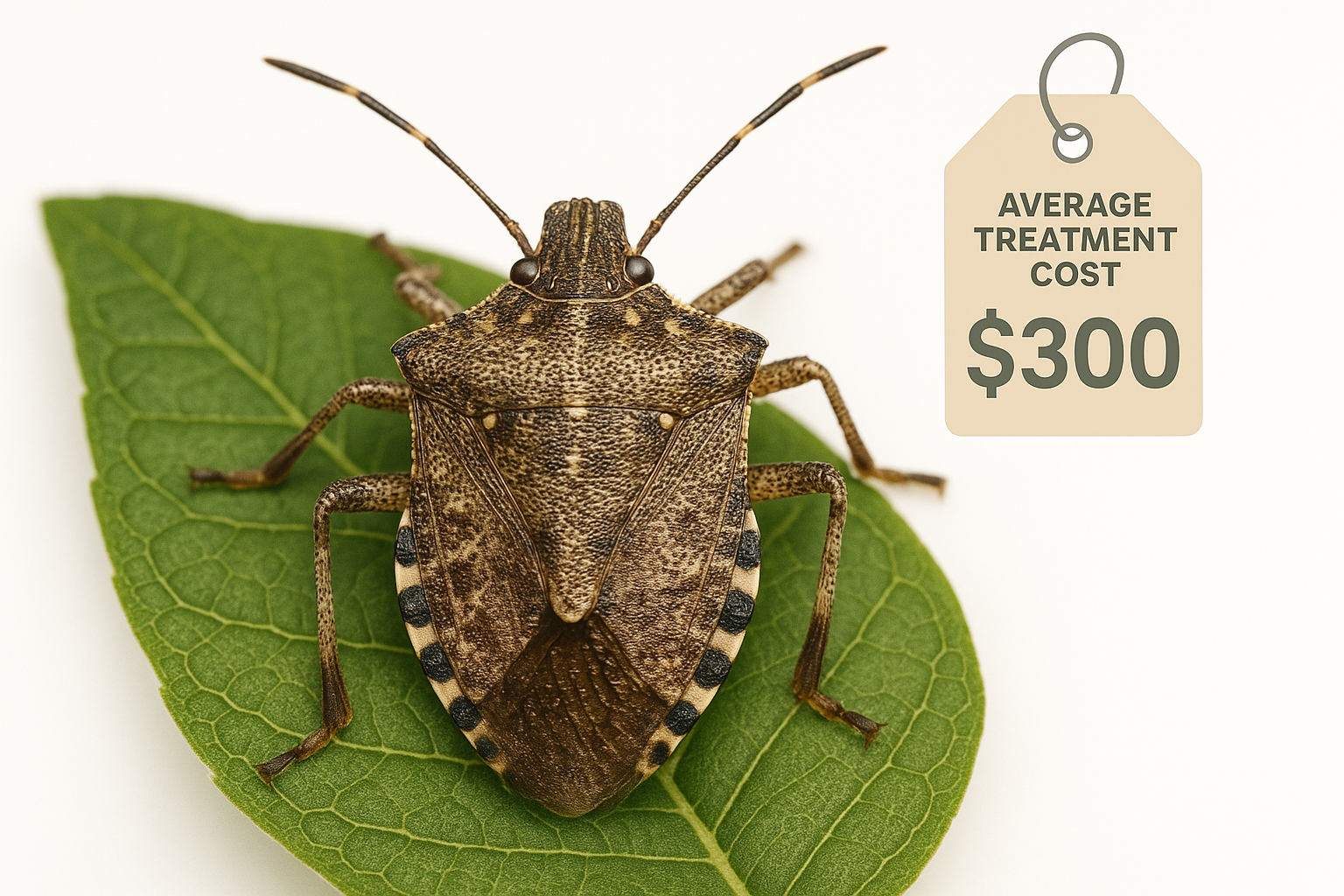 How much does stink bug control cost in Loganville, Georgia? 4 Stink bug control service pricing chart
