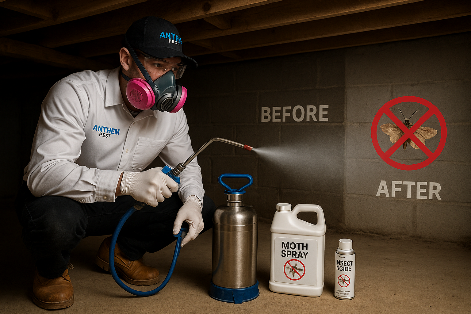 Emergency Moth Control in Brookhaven, Georgia: What to Do Right Now 4 Moth Control Brookhaven, GA