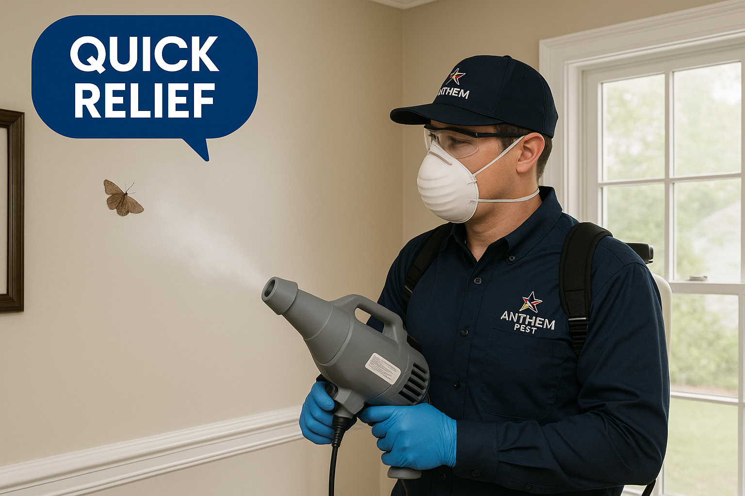 Moth Exterminator Brookhaven, GA