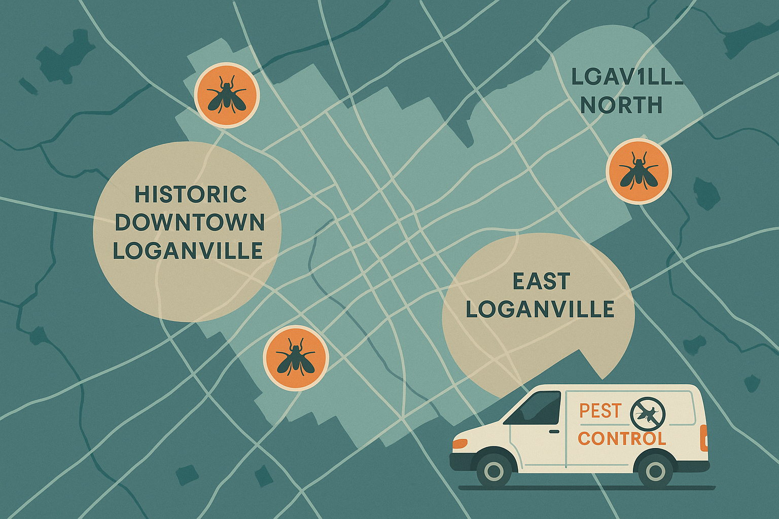 Seasonal fruit fly activity chart for Loganville, GA