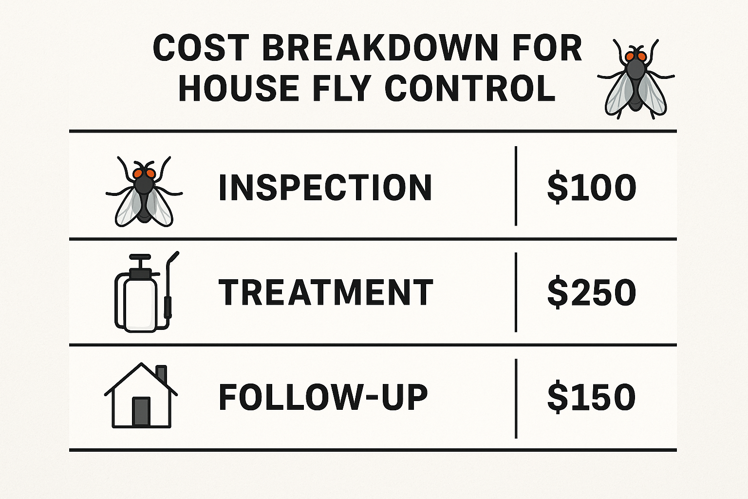 House Fly Control Cost Loganville, GA