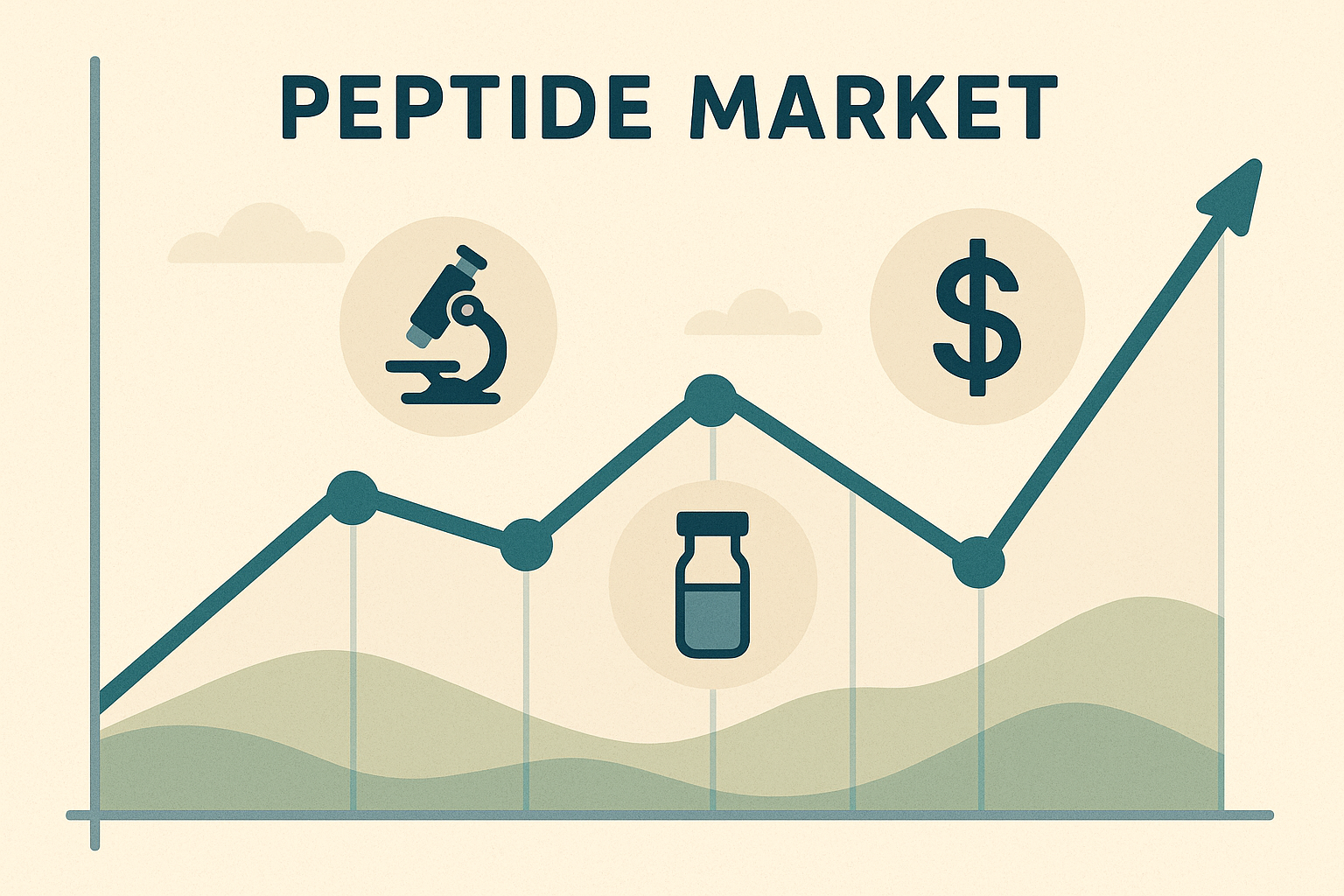 Illustration of chronic disease peptide mechanisms