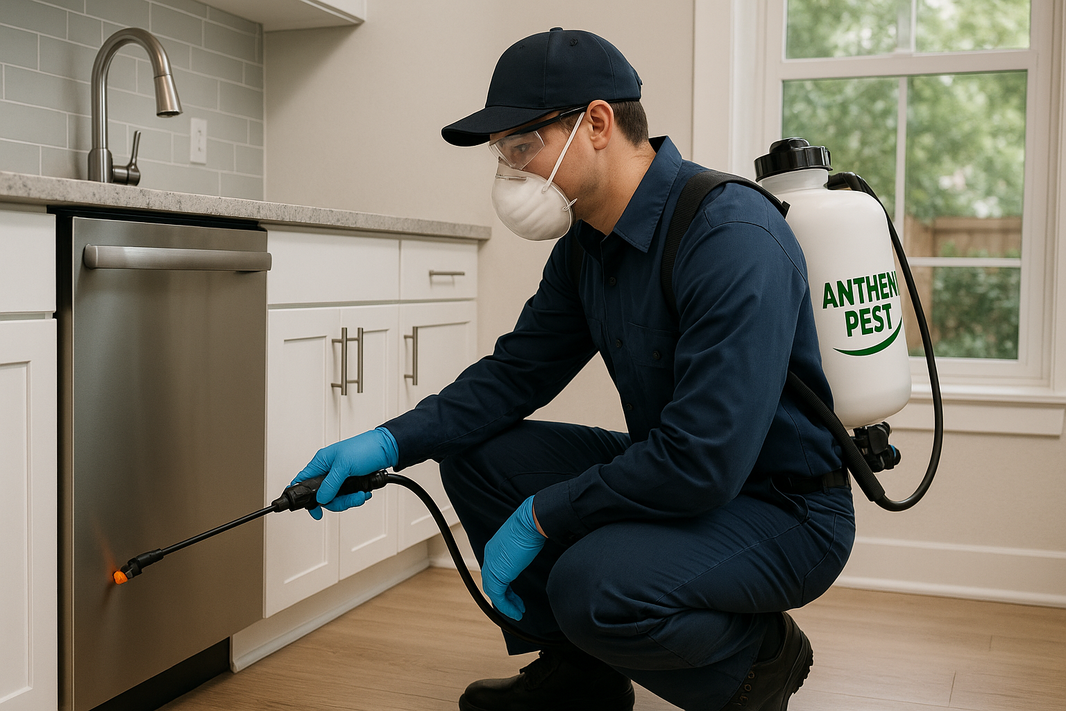 House centipede showing striped body and many legs