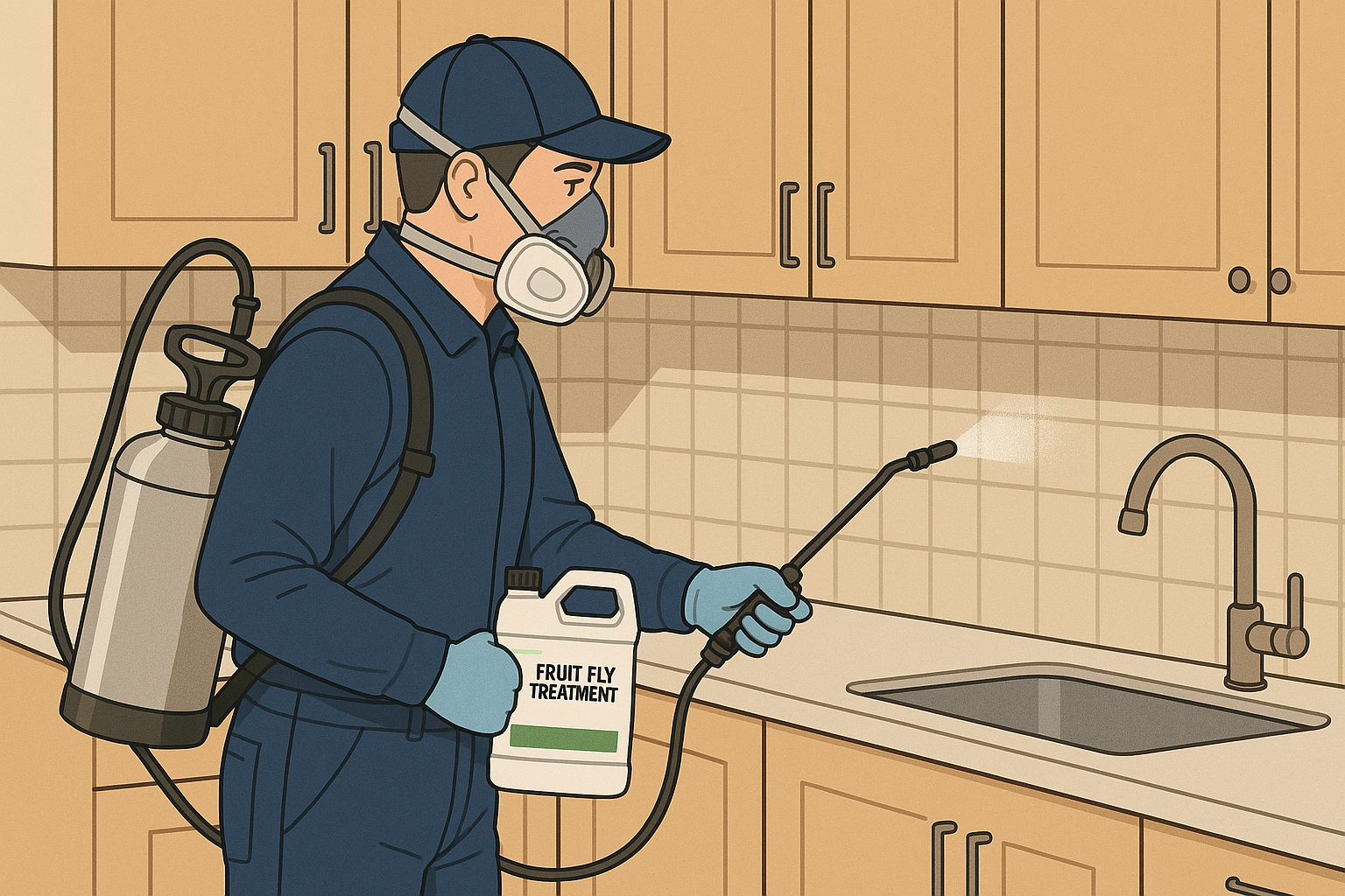 Top-Rated Fruit Fly Control in Dunwoody, Georgia: Cost, Treatment & Tips 3 Infrared camera detecting fruit fly breeding sites