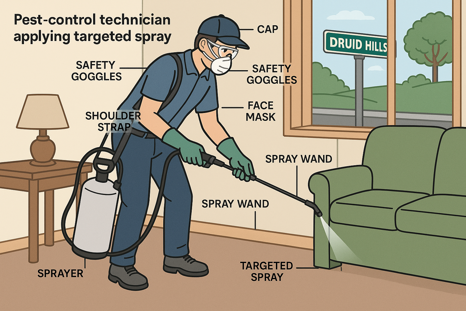 Find a Carpet Beetle Exterminator Near You in Druid Hills, GA: Local Guide 4 Carpet Beetle Exterminator Druid Hills GA