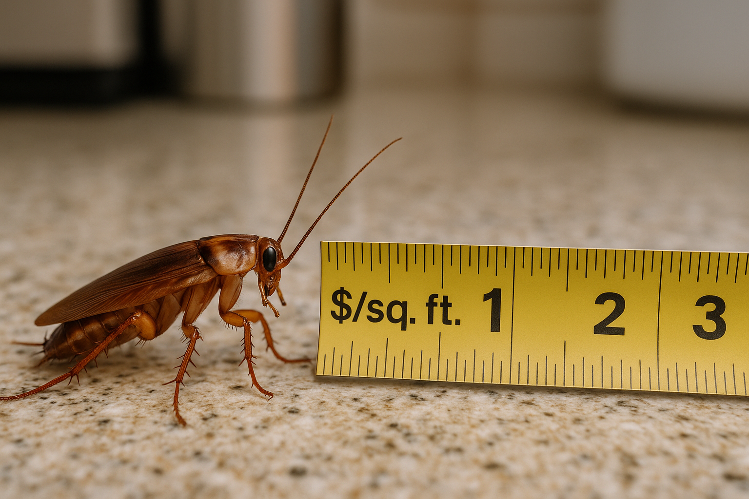 Map of Lawrenceville neighborhoods showing cockroach hotspots