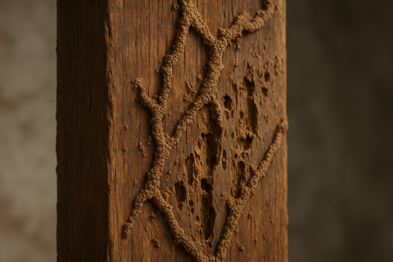 Diagram comparing Eastern Subterranean and Formosan termites