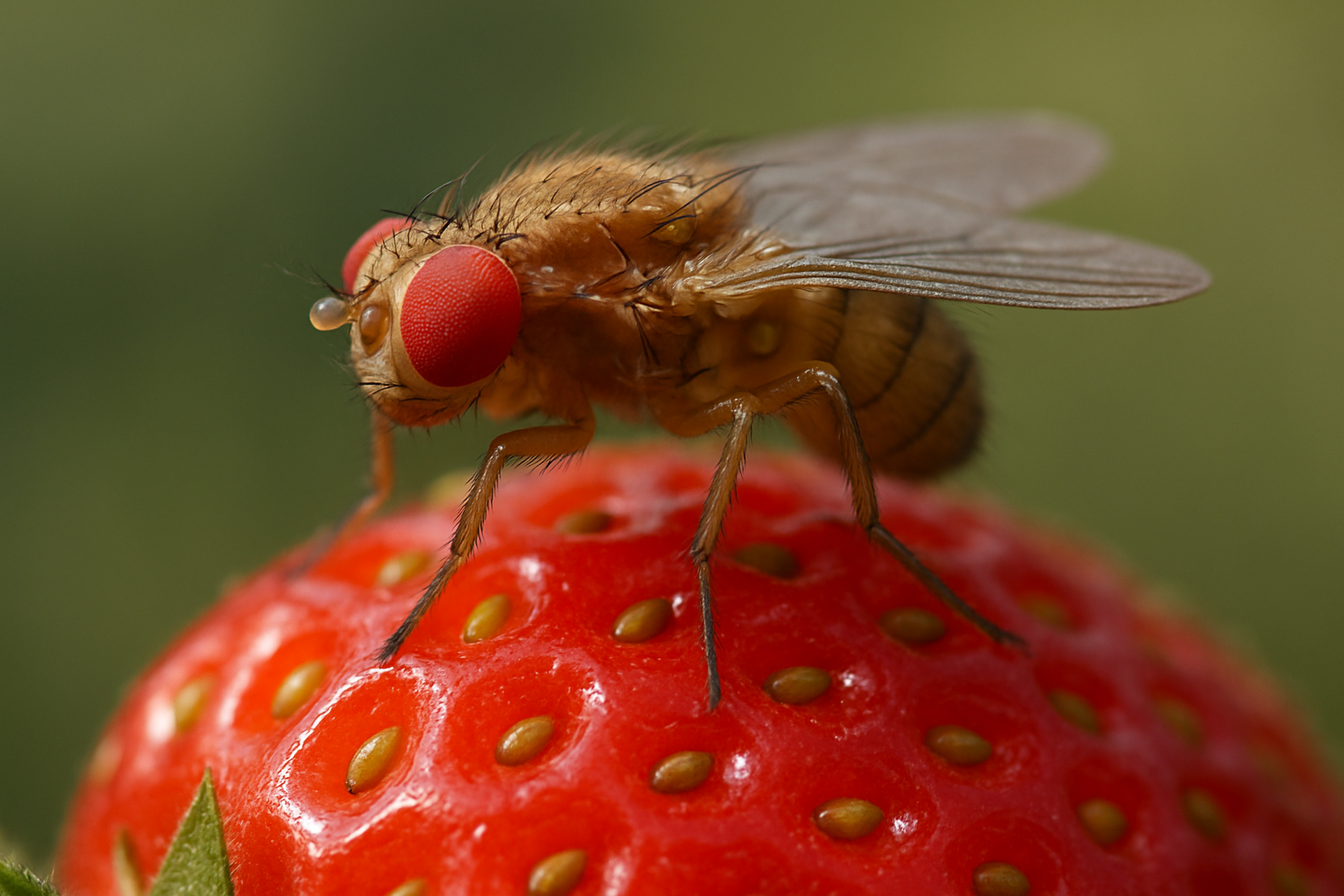 Find a Fruit Fly Exterminator Near You in Druid Hills, GA: Local Guide 3 Fruit fly identification checklist showing size, color, eye color, and common locations