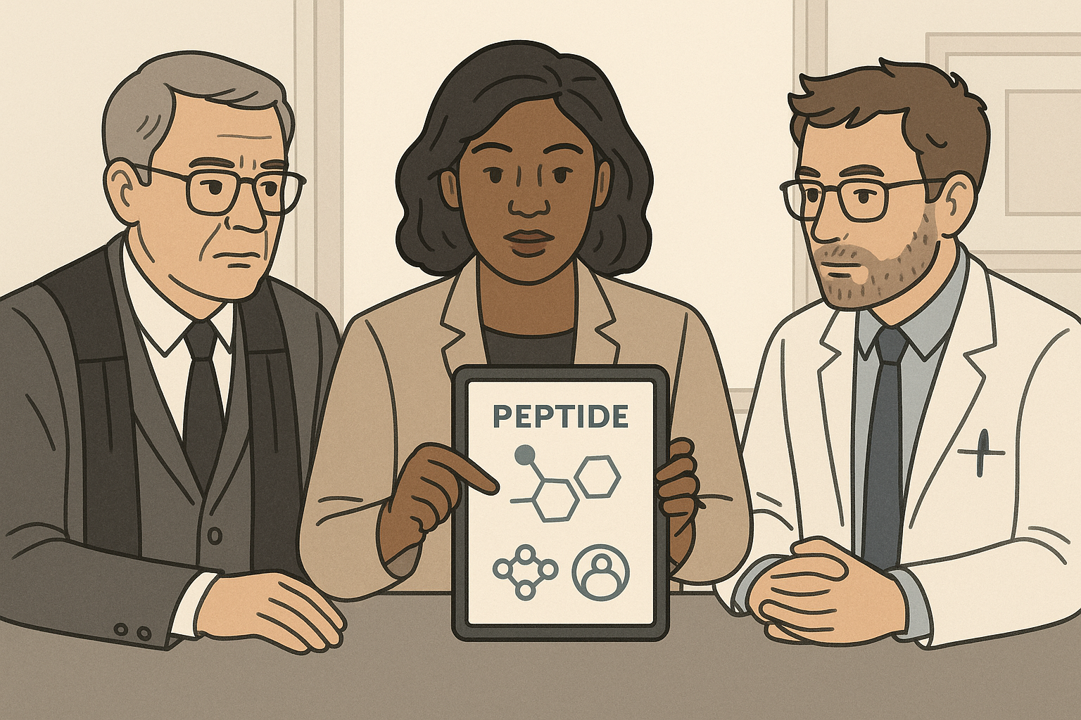 Diagram showing institutional client ecosystem