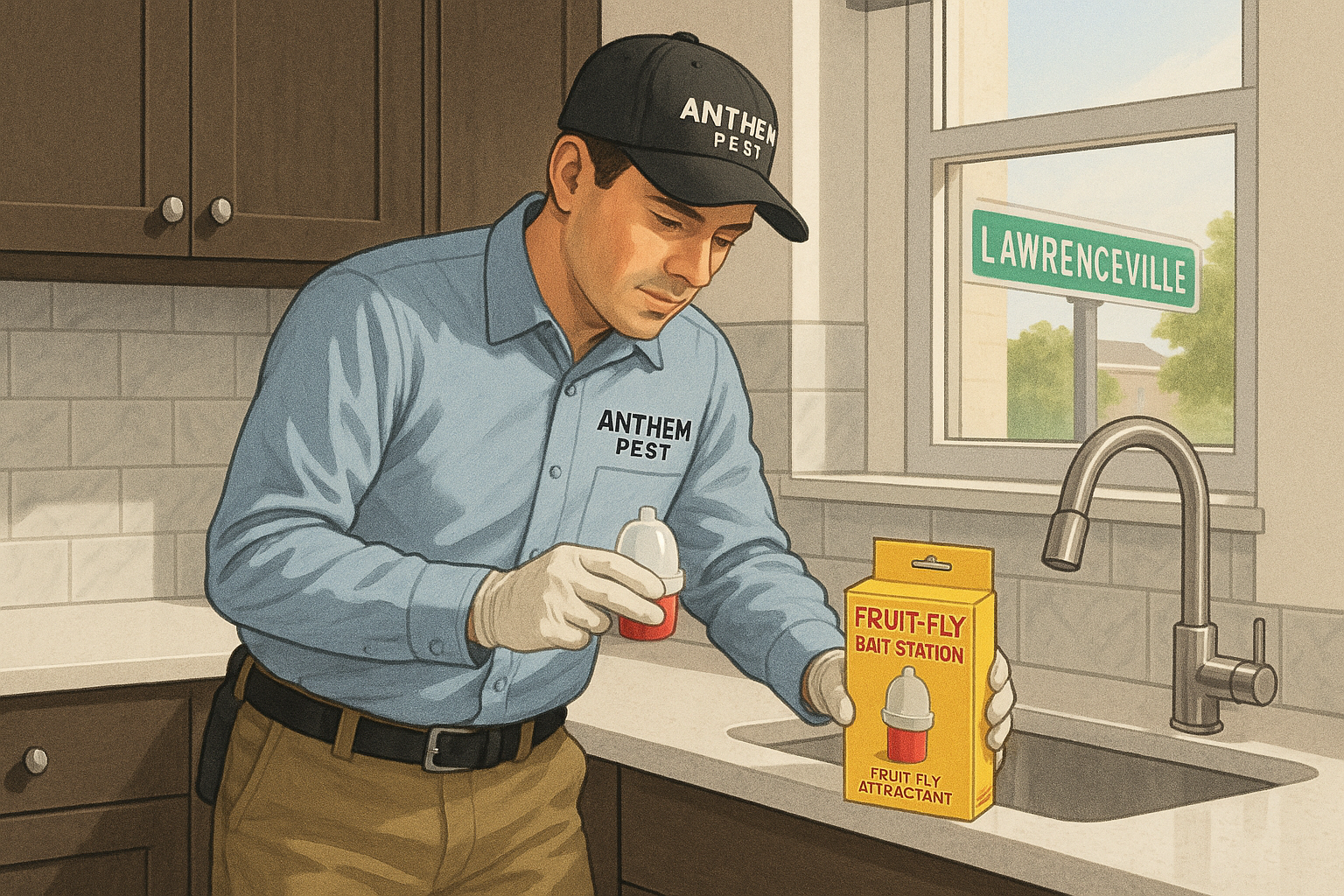 Fruit fly trap comparison chart