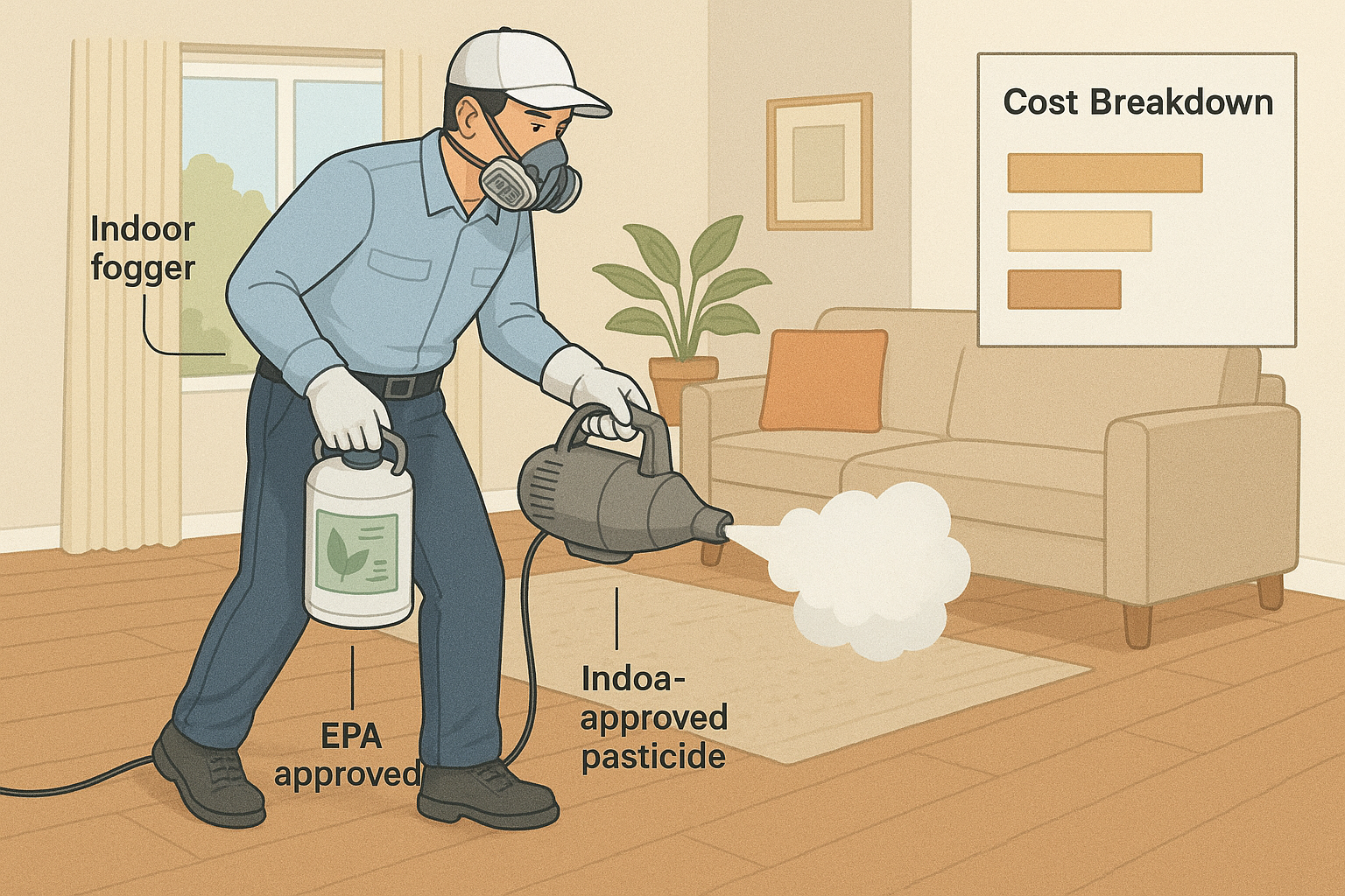 Diagram showing common gnat species in Lawrenceville