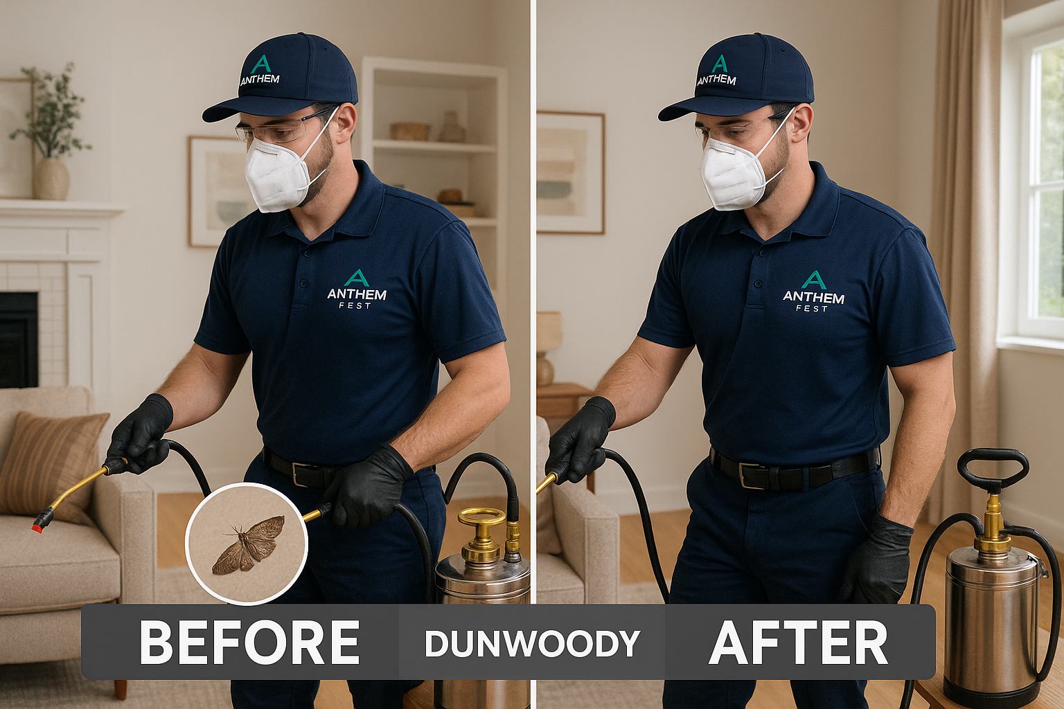 Moth Exterminator Dunwoody, GA