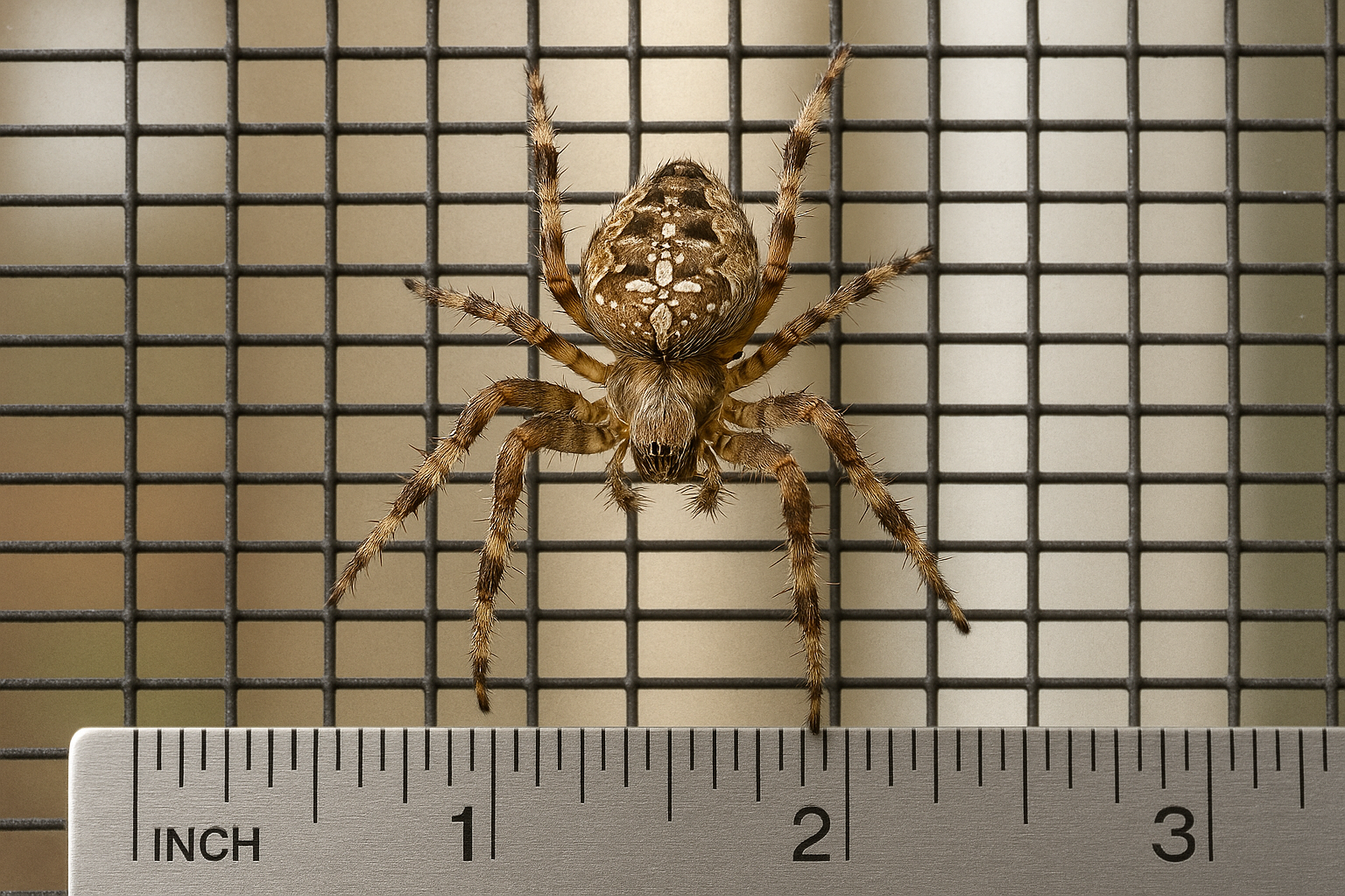 Typical spider species found in Norcross, Georgia