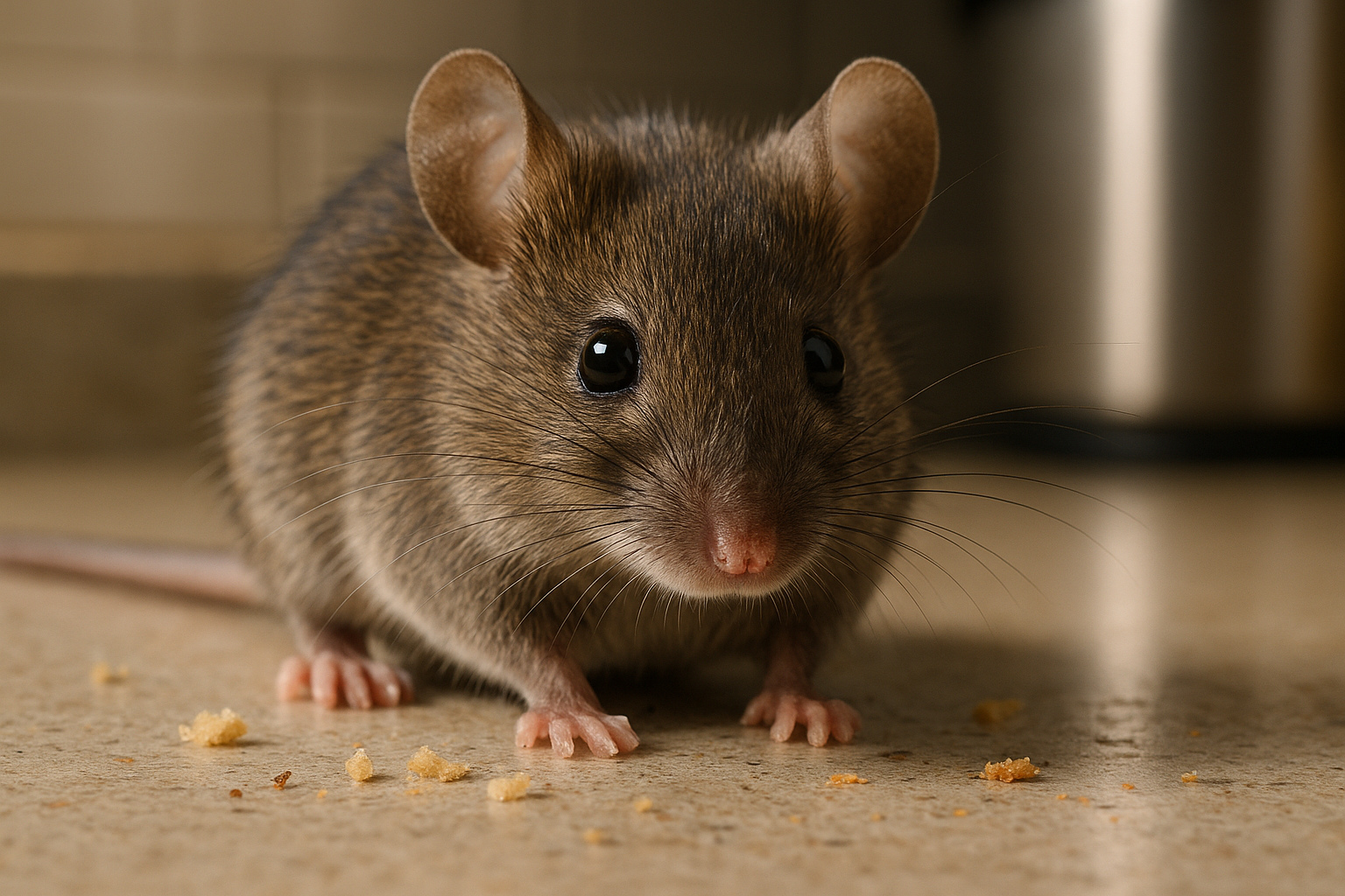 Typical mouse pathways and entry points in a Smyrna home