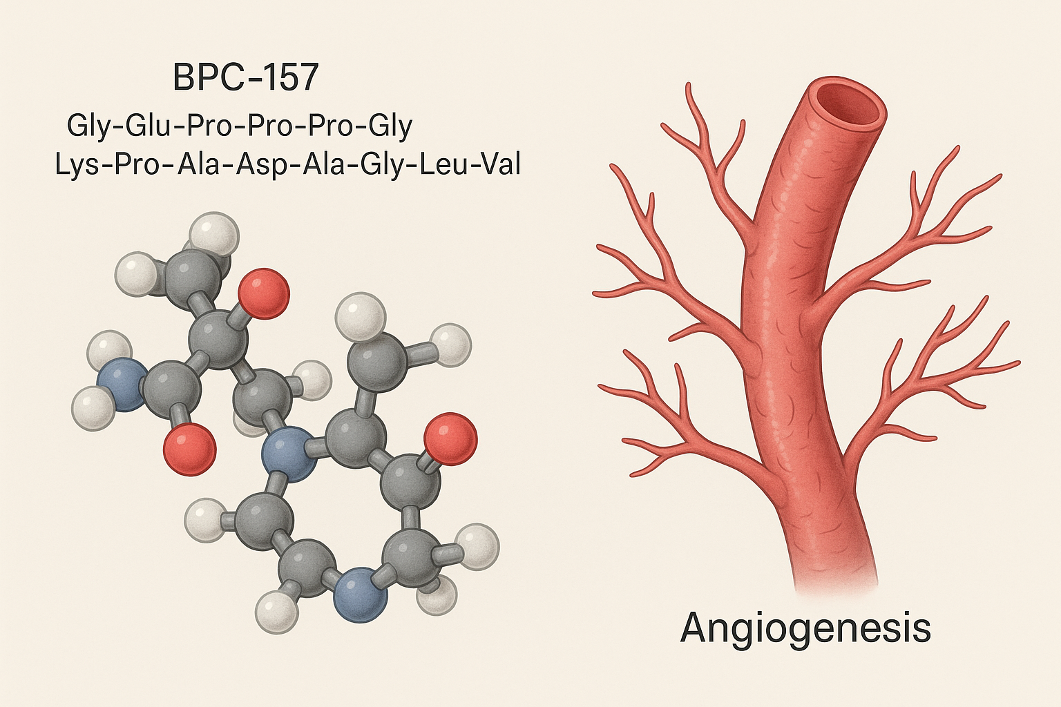 Linear 13‑mer amino‑acid sequence of BPC‑157