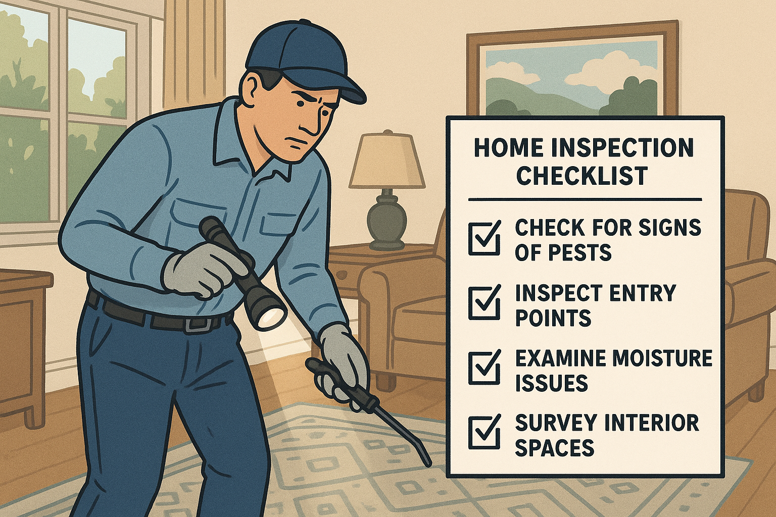 Step‑by‑step illustration of a professional cricket inspection