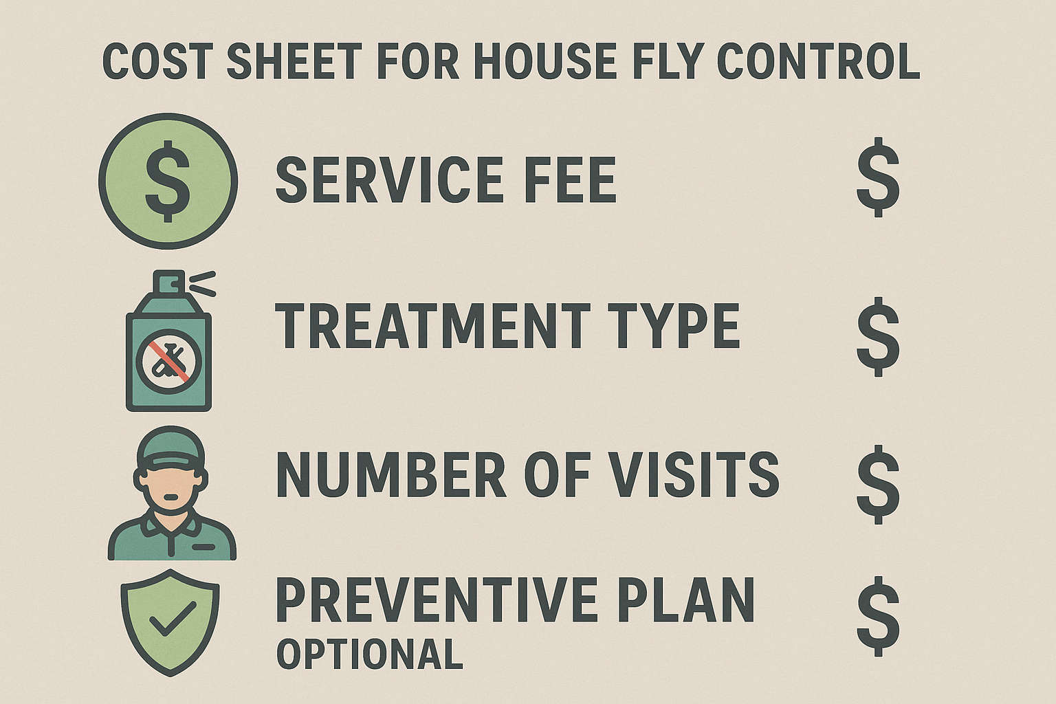 House Fly Control Cost Tucker, GA
