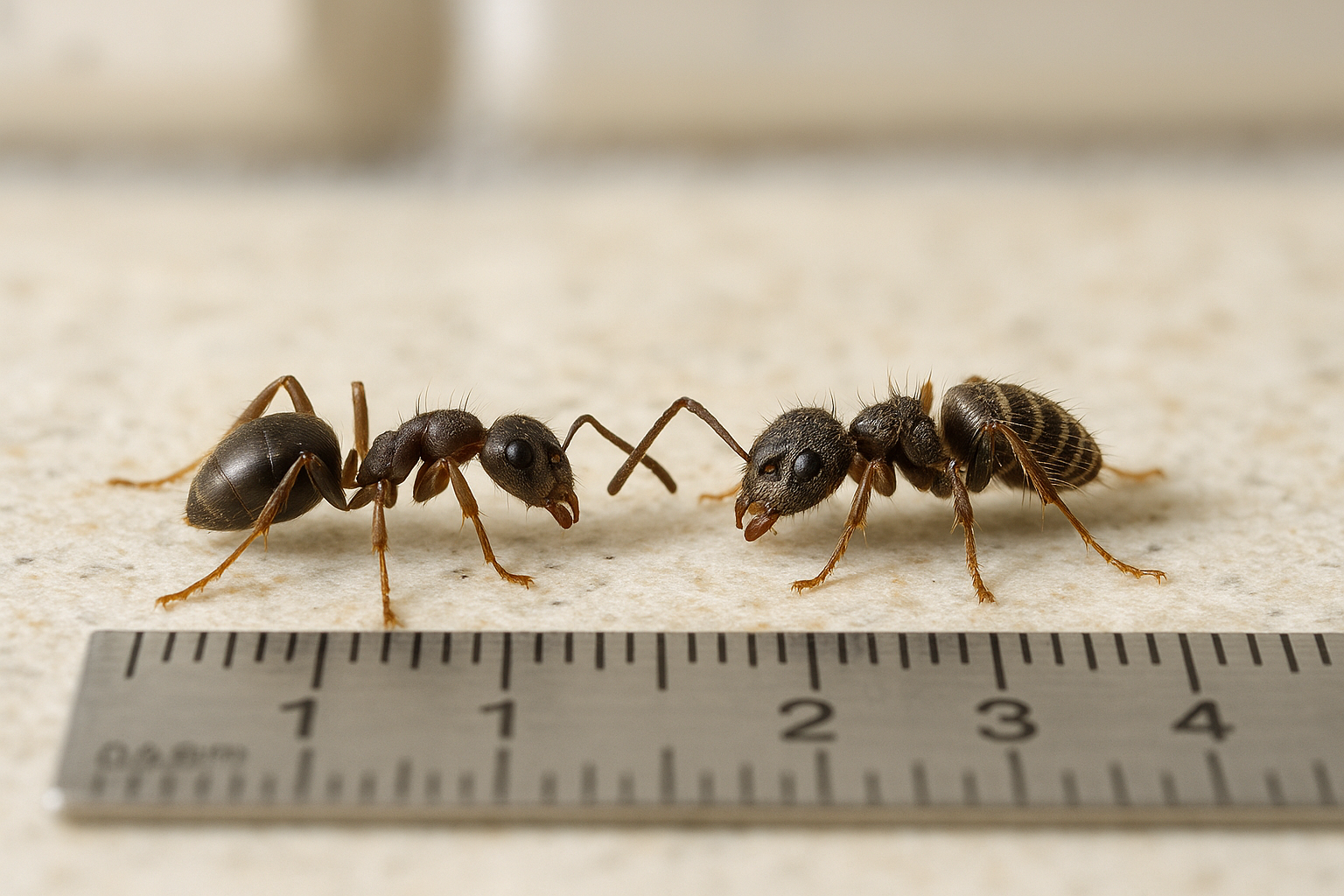 Illustration of ant inspection checklist