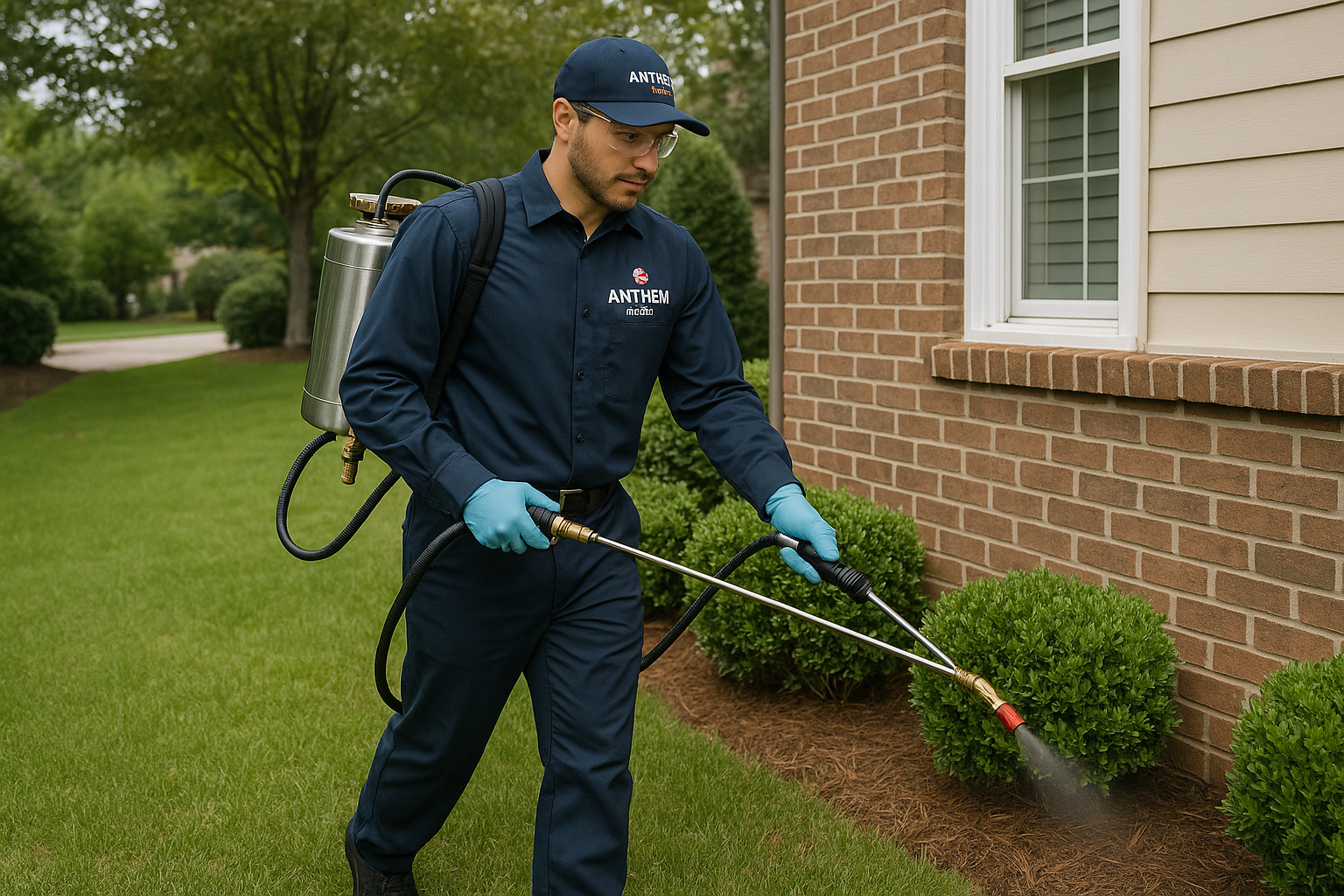 Mosquito control treatment equipment and protective gear