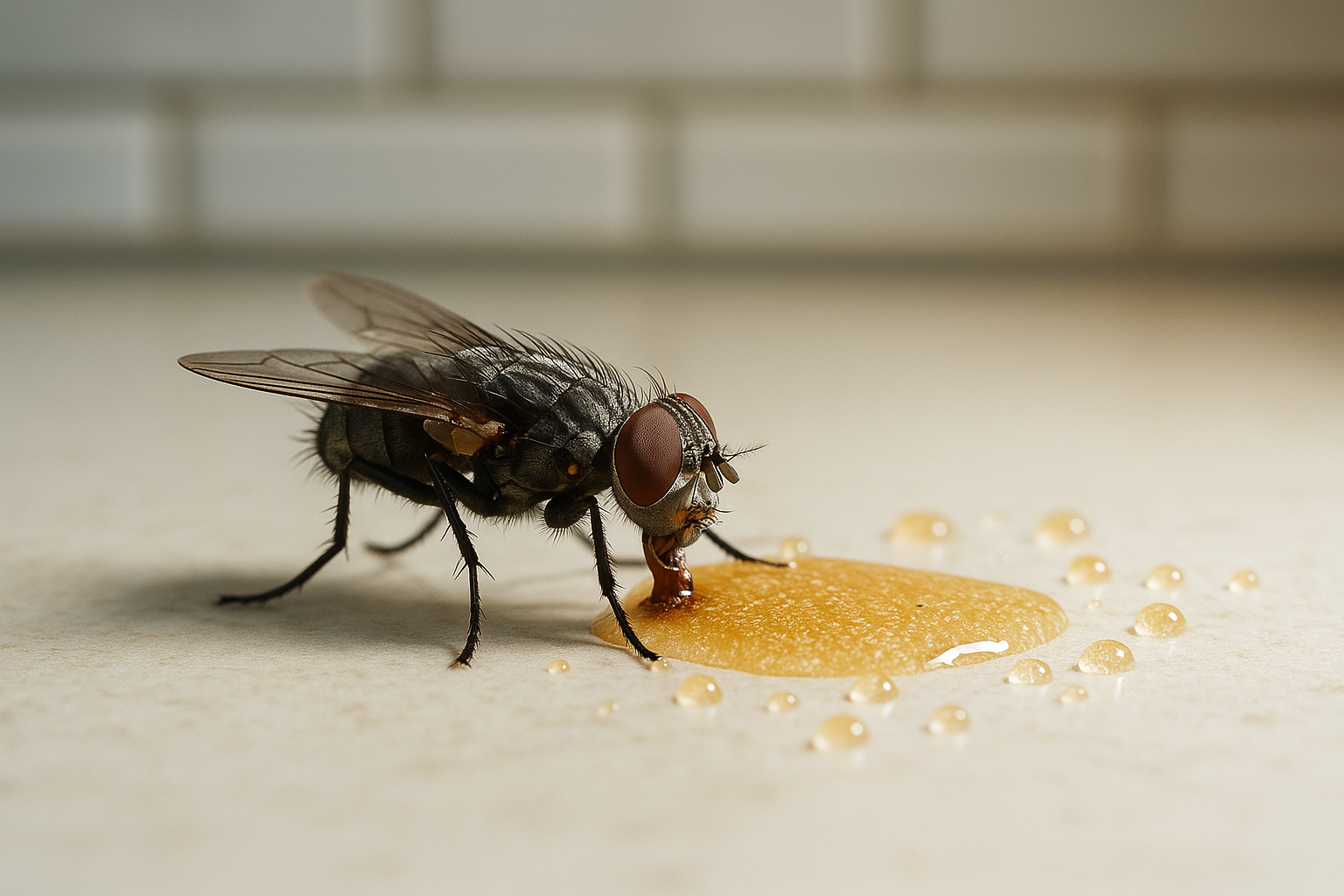 House fly identification guide