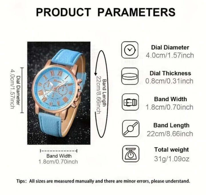 Teso-4-in-1-couple-watch-couple-bracelet-blueblack