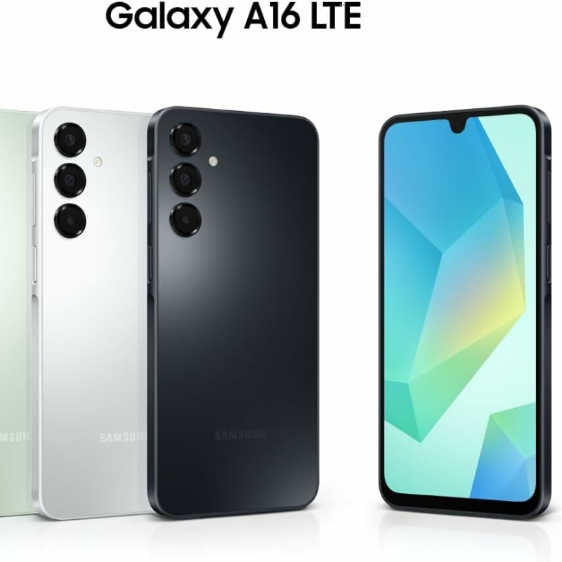 Samsung Galaxy A16, 6.7", 4GB RAM + 128GB (Dual SIM), 5000mAh Battery - Grey, ADPTER+EARBUDS+COVER  Brand: Samsung