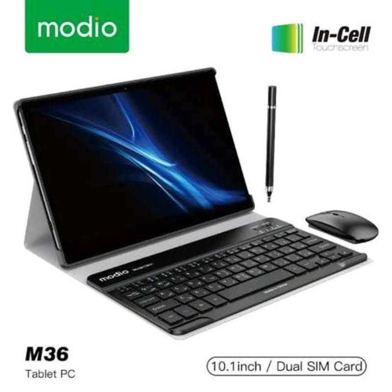 Modio NEW M36 10ICH STUDENTS/ADULTS 512GB/12GB 8000MAH 5G SIMCARD SLOT TABLET BT KEYBOARD,MOUSE,TOUCH PEN  Brand: Modio