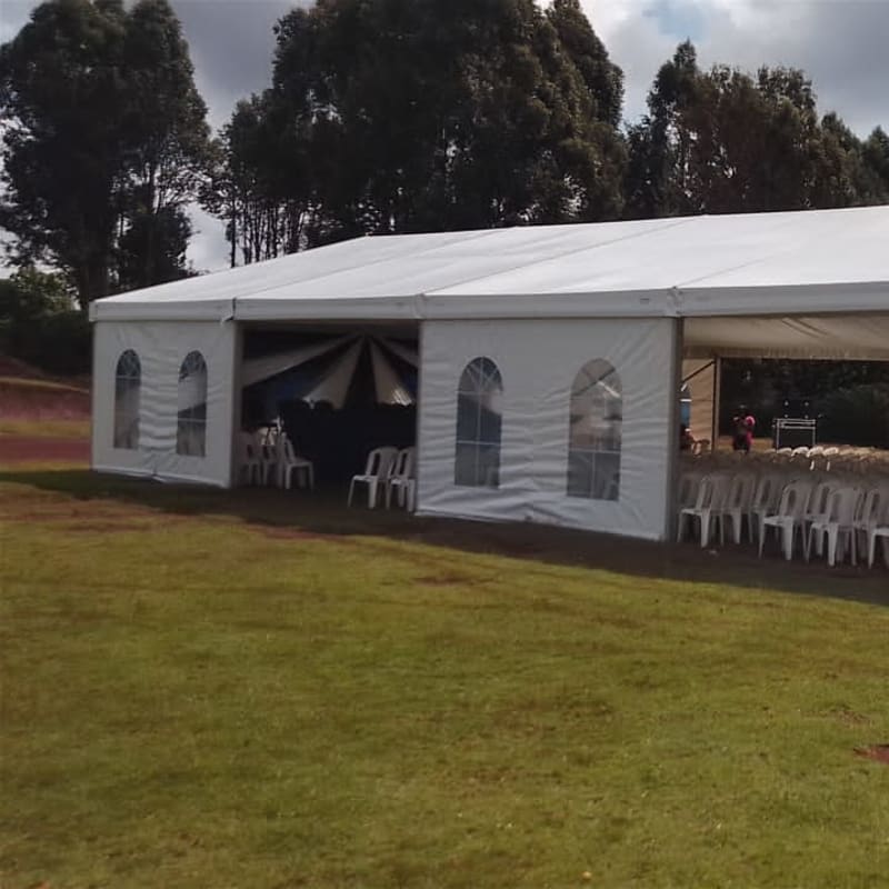 Tent hire (Corporate Events 50seater tent inclusive of 50 chairs)