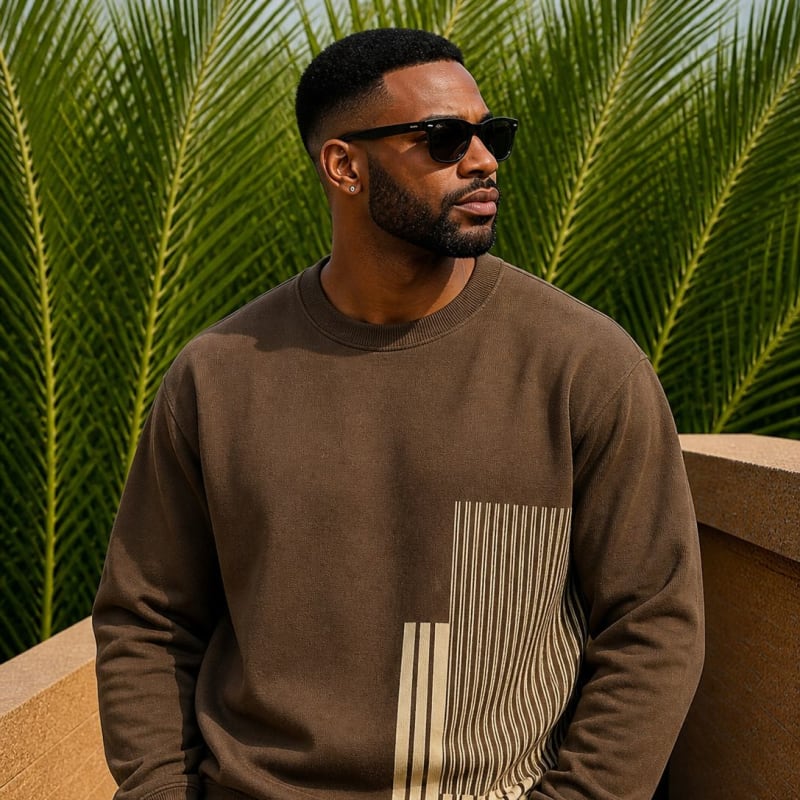 Long classic sleeved t-shirt