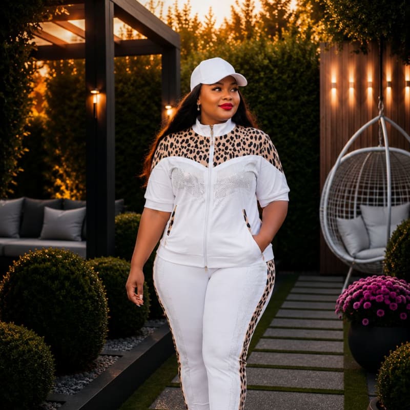 Stylish 2pc tracksuit