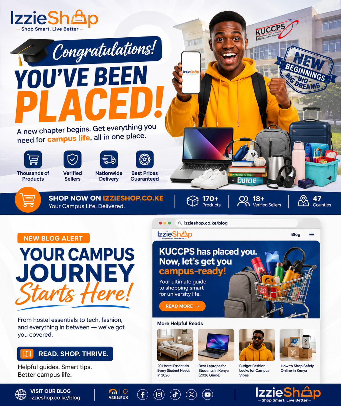 Congratulations! You've Been Placed – Shop Smart Before Joining University