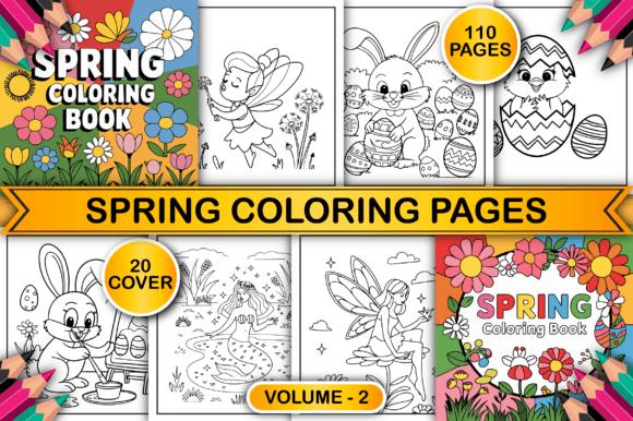 Spring Coloring Pages Volume 2 Preview