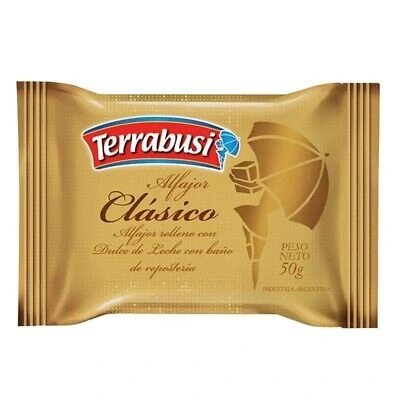 Alfajor Terrabusi doble