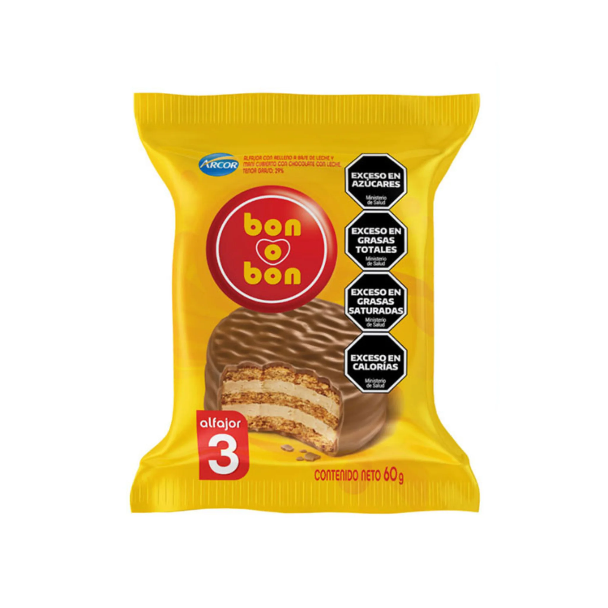 Alfajor Bon o Bon doble