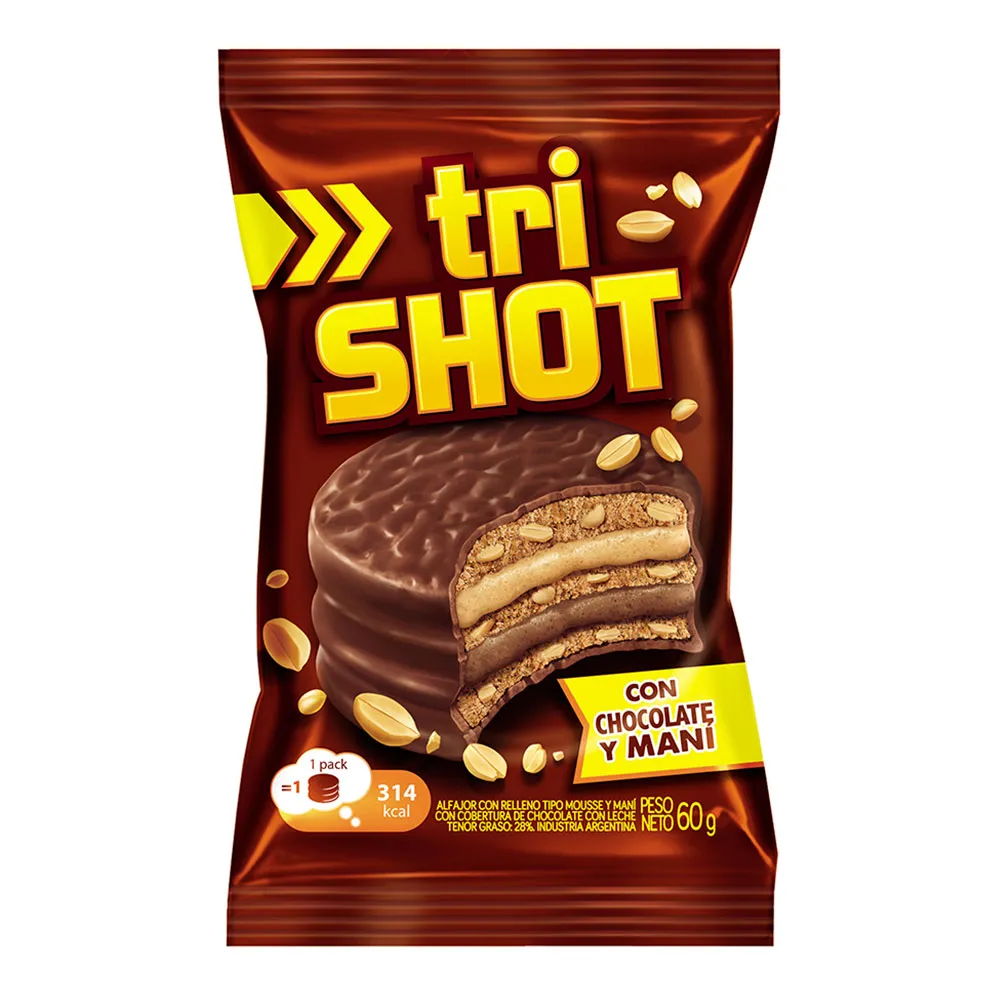 Alfajor Shot triple