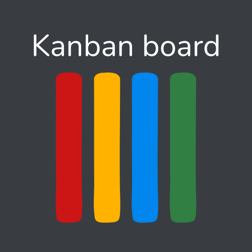 Picture of project Web page "Kanban board"
