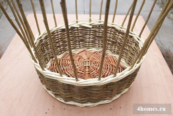 Корзины из лозы и ивы пошаговая инструкция для начинающих