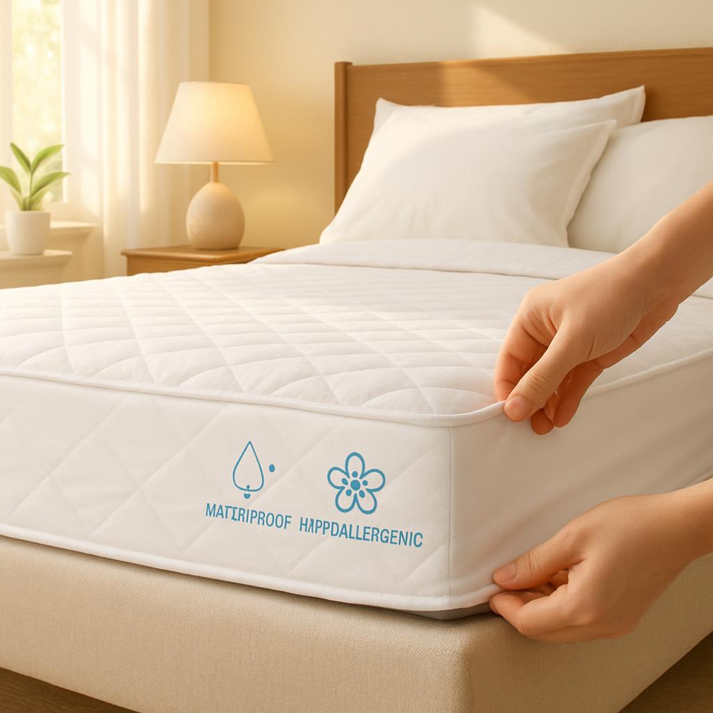mattress protector, waterproof mattress protector, best mattress protector, washable mattress protector, breathable mattress protector, hypoallergenic mattress protector, easy clean mattress protector, mattress protector reviews, mattress protector buying guide, mattress protector materials