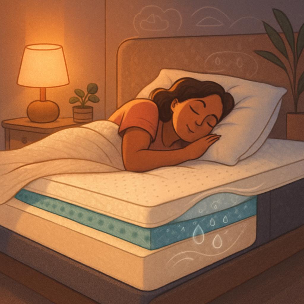 best mattress for RLS, RLS mattress, pressure relief mattress, pressure point relief mattress, memory foam mattress, gel infused mattress, orthopedic mattress, adjustable firmness mattress, mattress for leg pain, medium firmness mattress