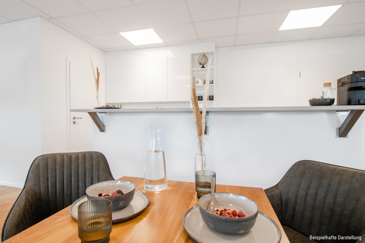 Wunderschöne 2-Zimmer Penthouse Wohnung Möbliert im Heilbronner Zentrum zu vermieten! - Foto 1