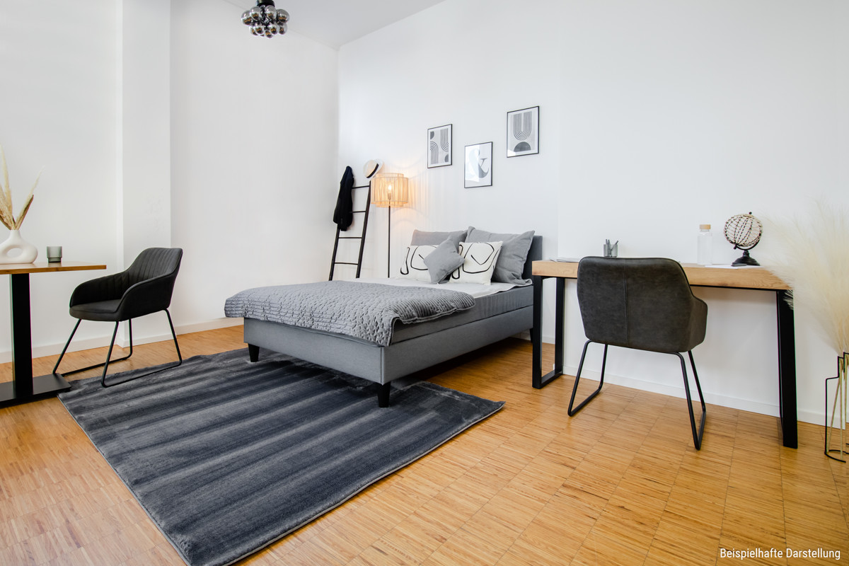 Möblierte 1-Zimmer Wohnung mit großartiger Loggia zentral in Heilbronn wartet auf Sie! - Foto 1