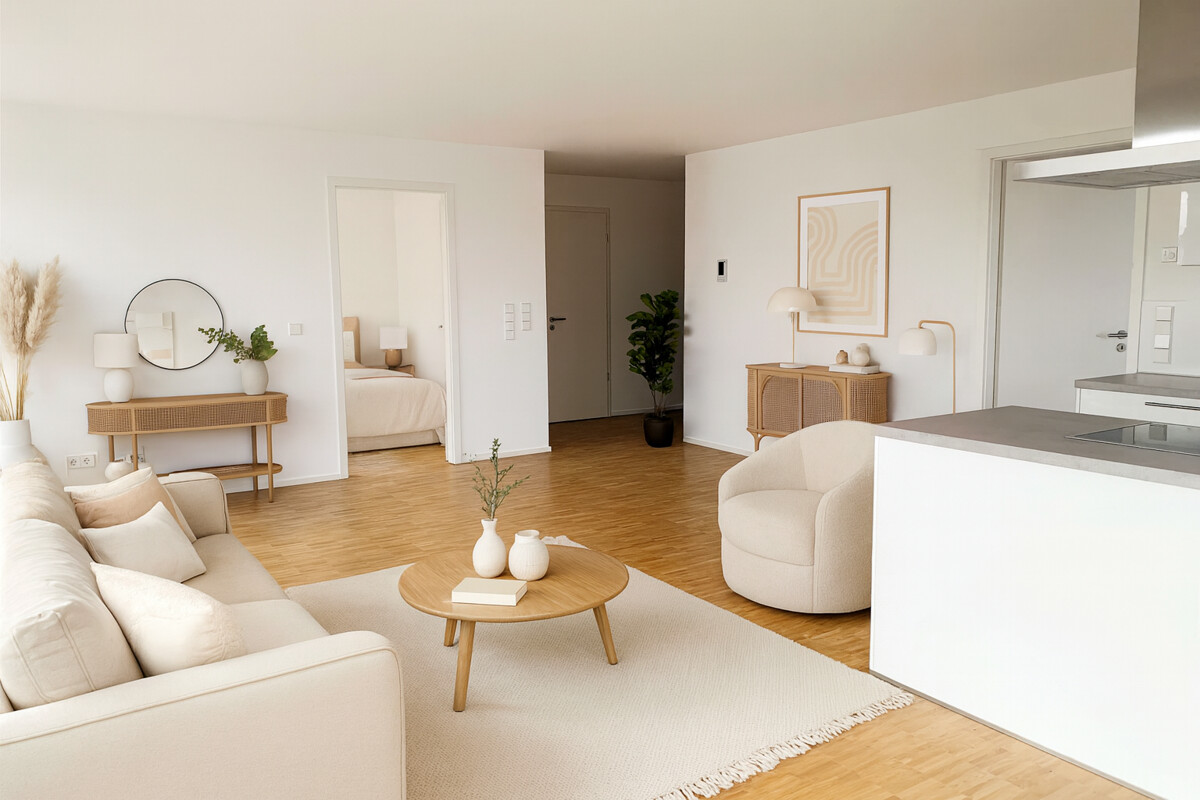 Gemütliche 3,5-Zimmer Wohnung mit traumhaftem Balkon wartet auf Sie! - Foto 2