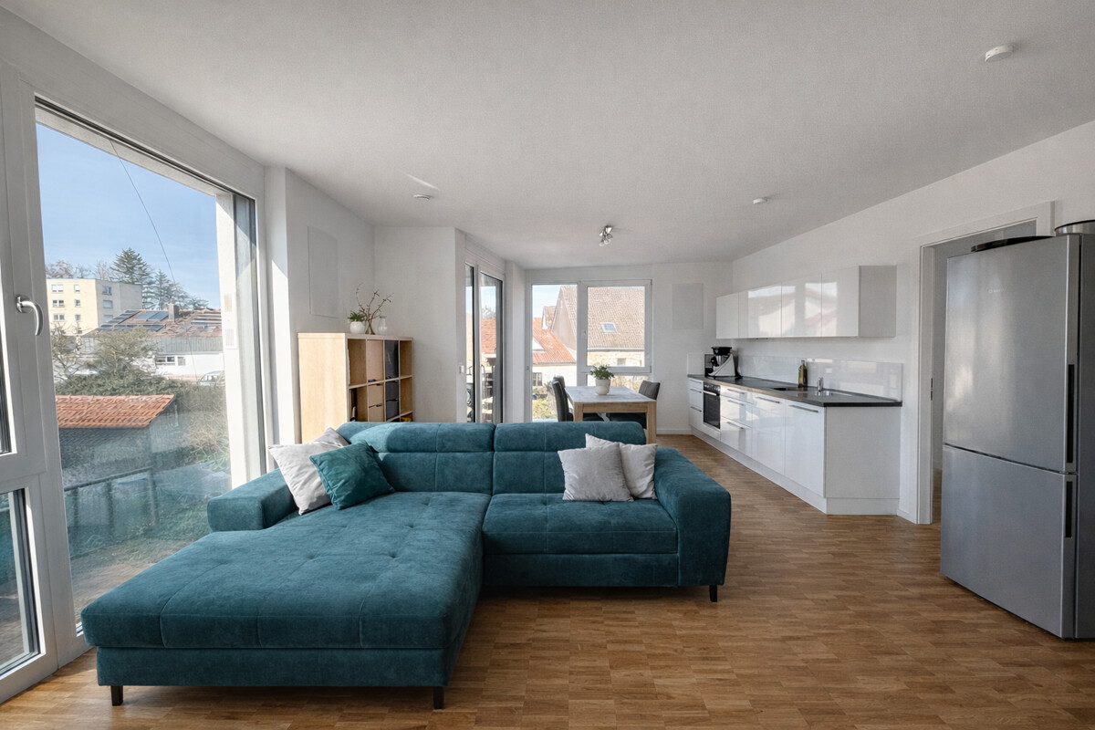 Helle 3,5-Zimmer-Wohnung mit Balkon in Bad Friedrichshall - Foto 2